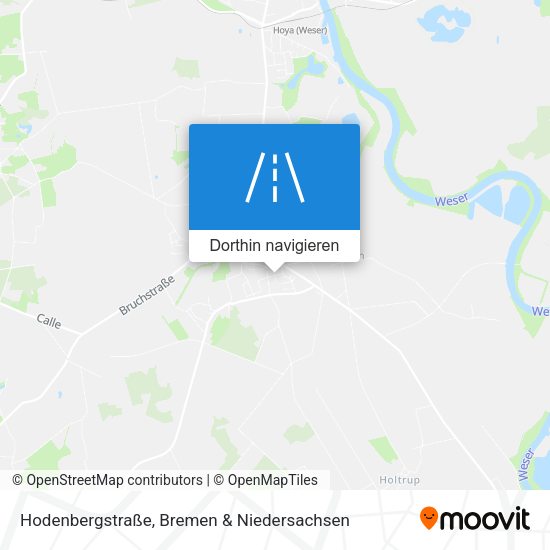 Hodenbergstraße Karte
