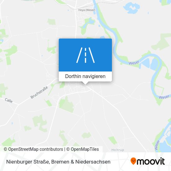Nienburger Straße Karte