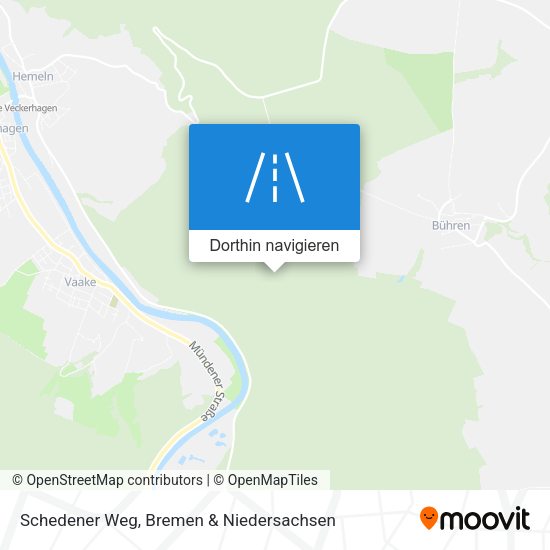 Schedener Weg Karte