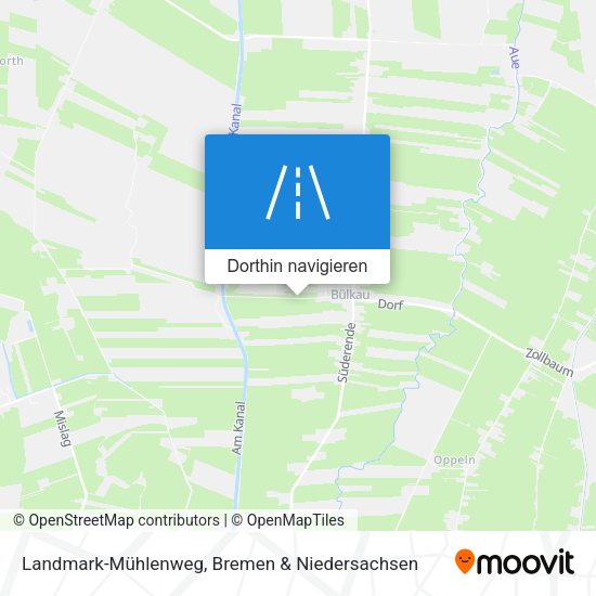 Landmark-Mühlenweg Karte