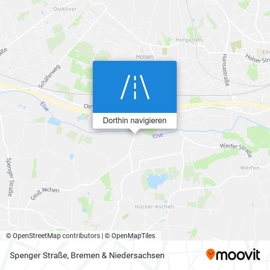 Spenger Straße Karte