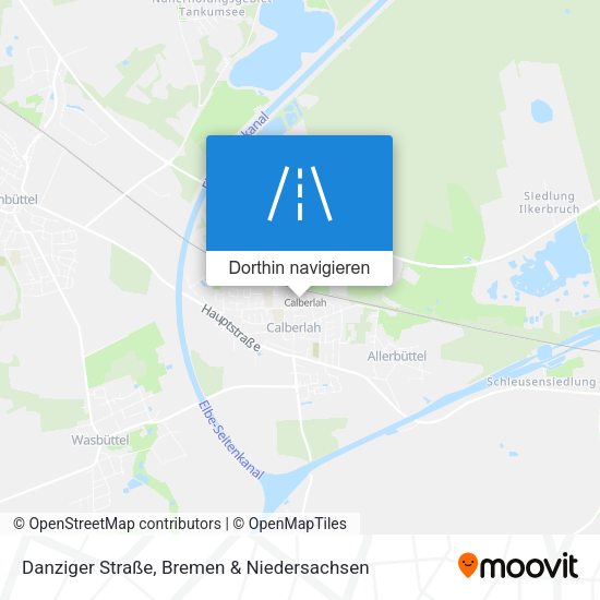 Danziger Straße Karte
