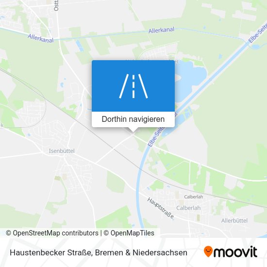Haustenbecker Straße Karte
