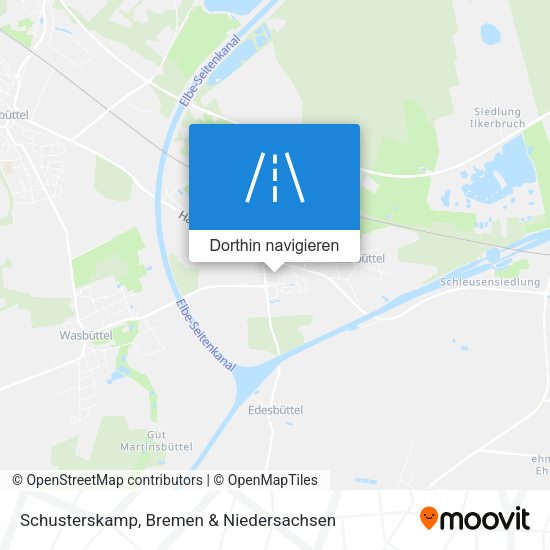 Schusterskamp Karte