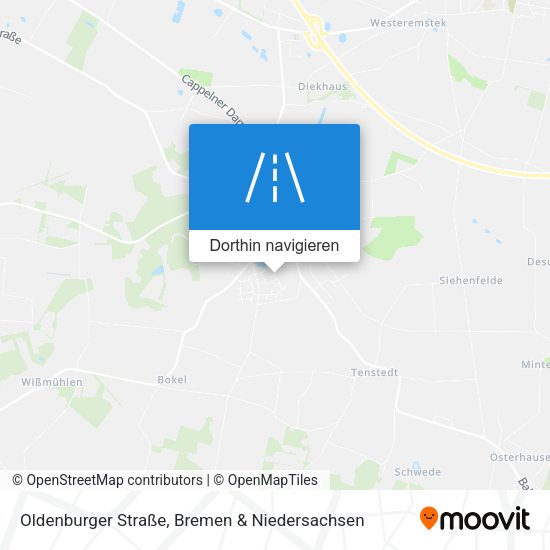 Oldenburger Straße Karte