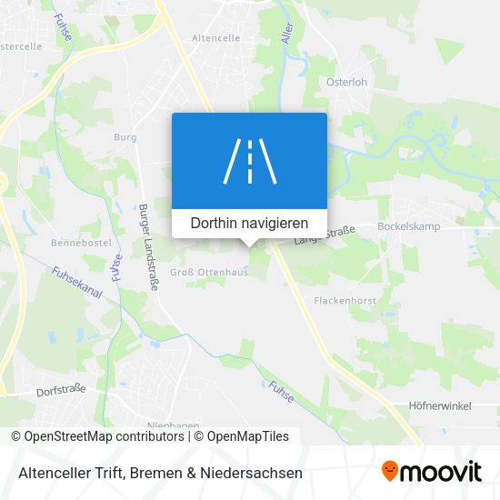 Altenceller Trift Karte