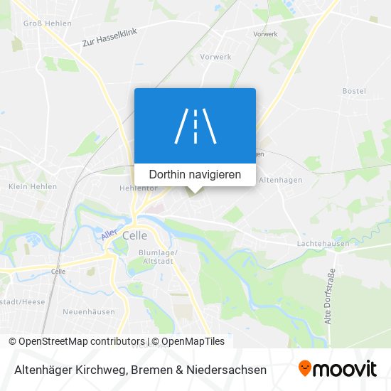 Altenhäger Kirchweg Karte