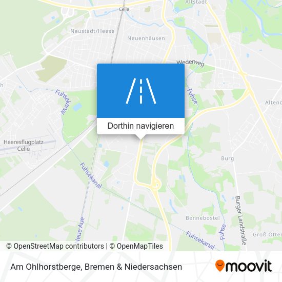 Am Ohlhorstberge Karte