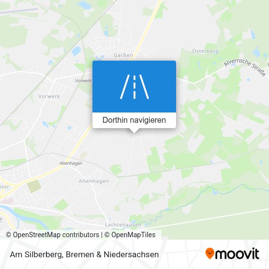 Am Silberberg Karte