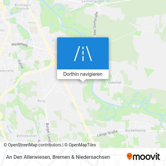 An Den Allerwiesen Karte