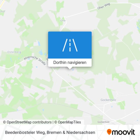 Beedenbosteler Weg Karte