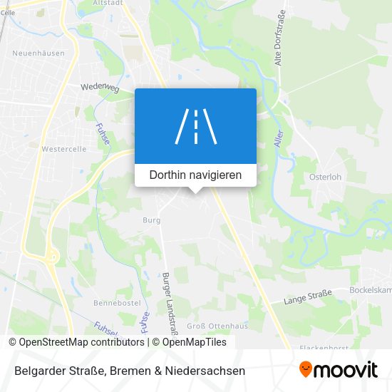 Belgarder Straße Karte