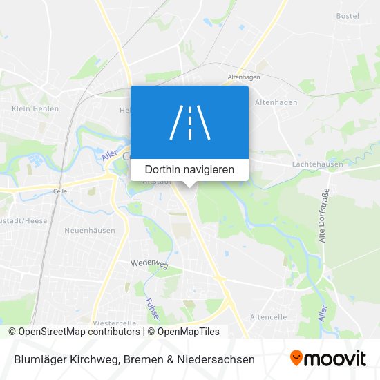 Blumläger Kirchweg Karte