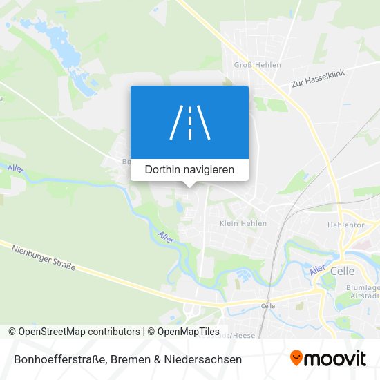 Bonhoefferstraße Karte