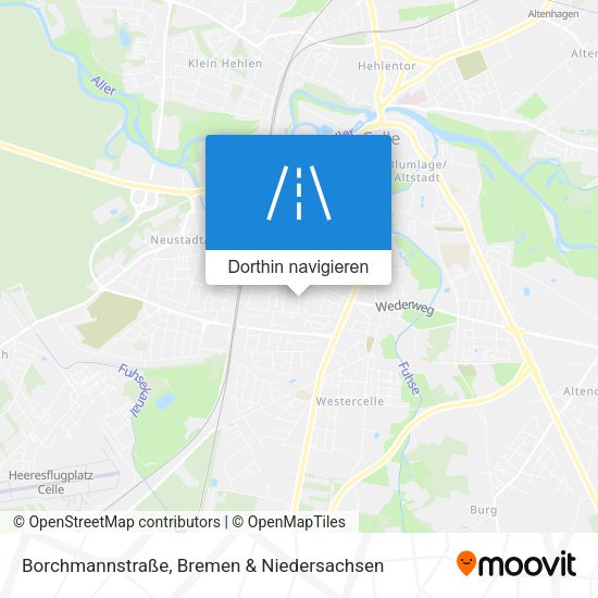 Borchmannstraße Karte
