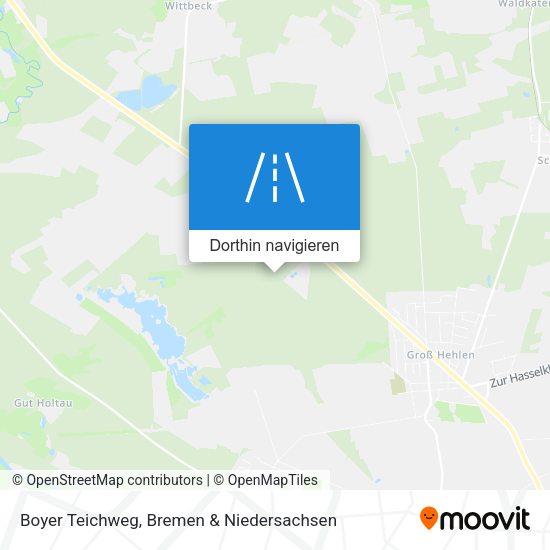 Boyer Teichweg Karte