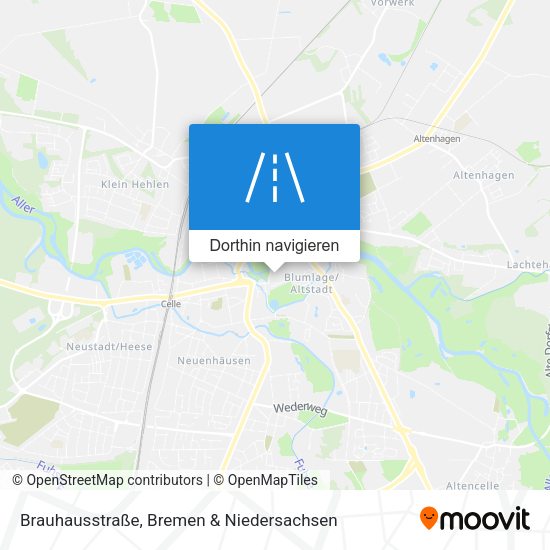 Brauhausstraße Karte