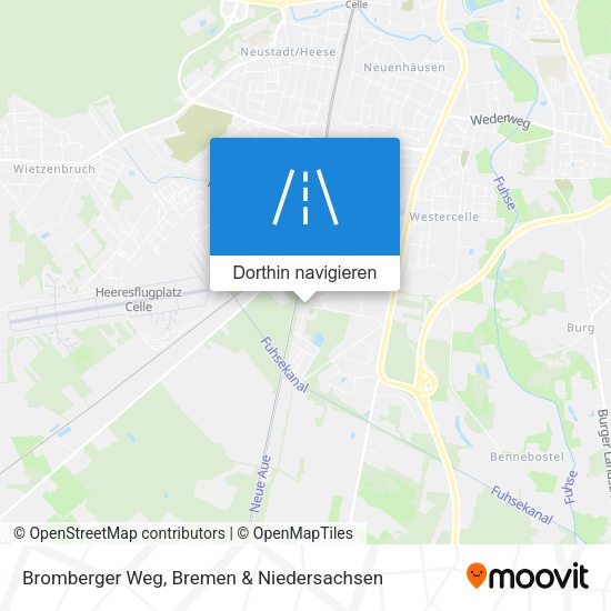 Bromberger Weg Karte