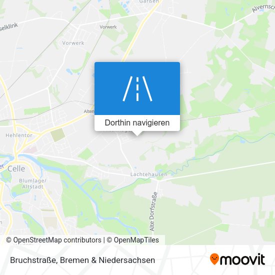 Bruchstraße Karte