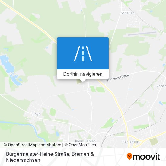 Bürgermeister-Heine-Straße Karte