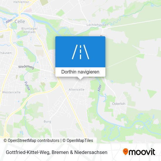 Gottfried-Kittel-Weg Karte