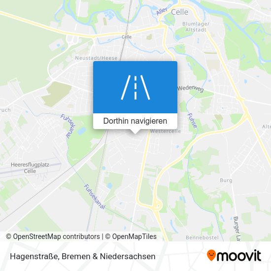 Hagenstraße Karte
