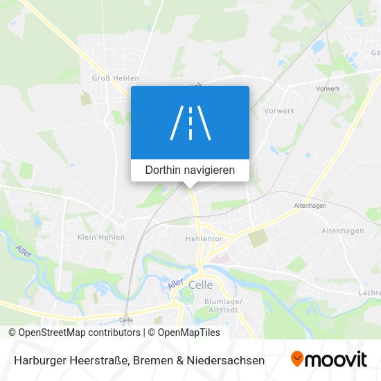 Harburger Heerstraße Karte