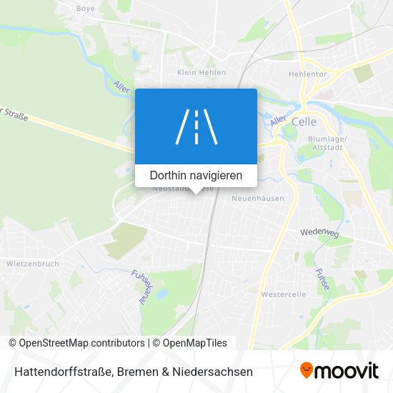 Hattendorffstraße Karte
