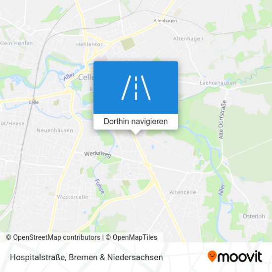 Hospitalstraße Karte