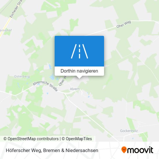 Höferscher Weg Karte