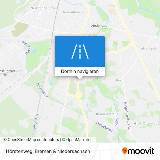 Hörstenweg Karte