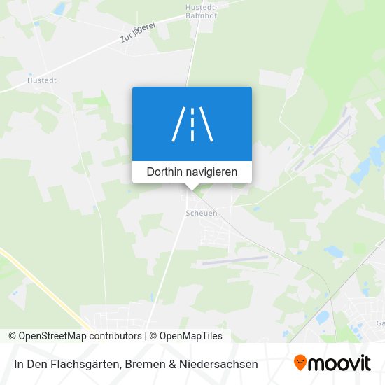 In Den Flachsgärten Karte