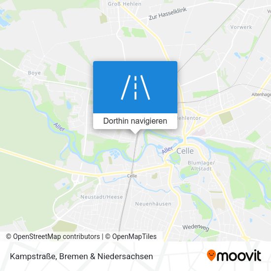 Kampstraße Karte
