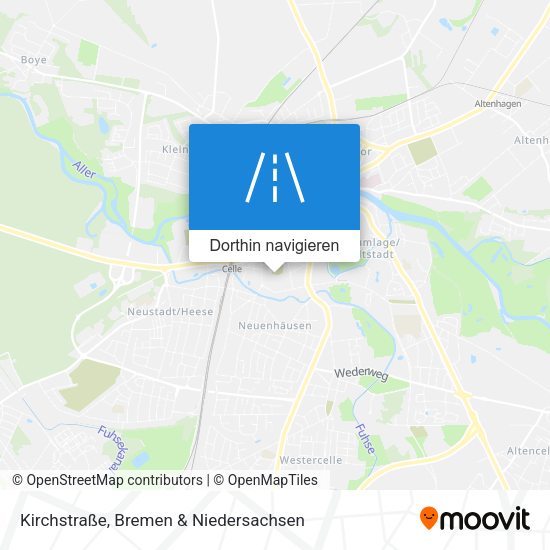 Kirchstraße Karte