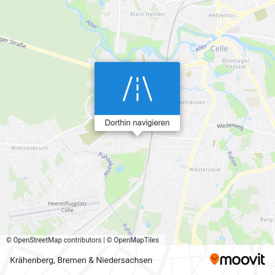 Krähenberg Karte
