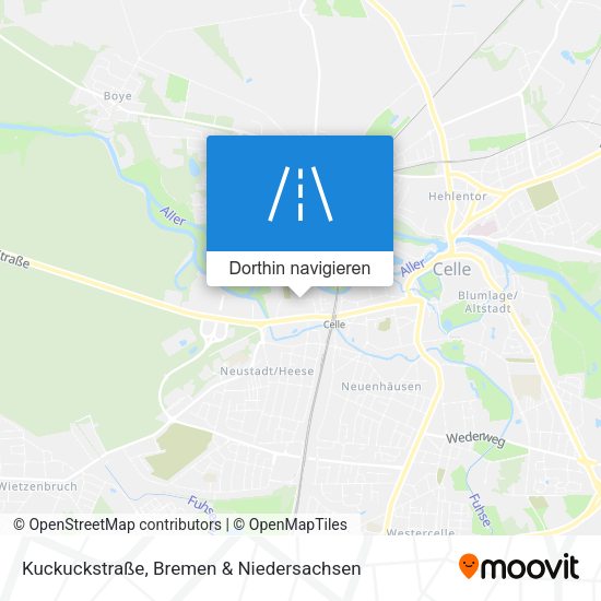 Kuckuckstraße Karte
