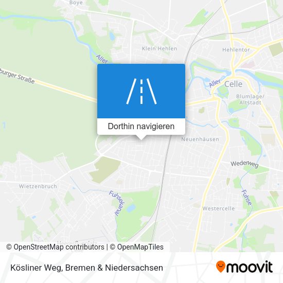 Kösliner Weg Karte