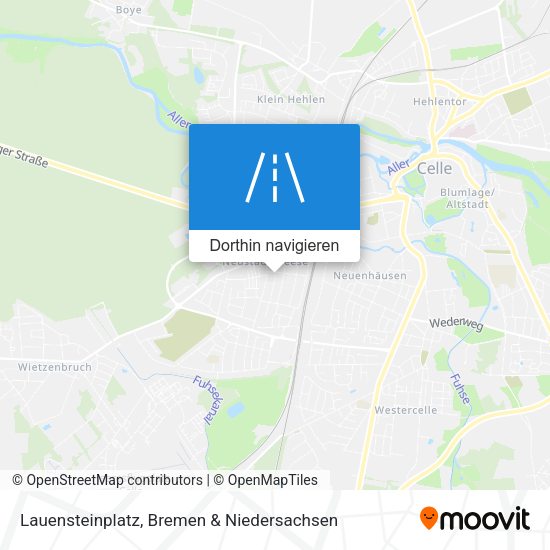 Lauensteinplatz Karte