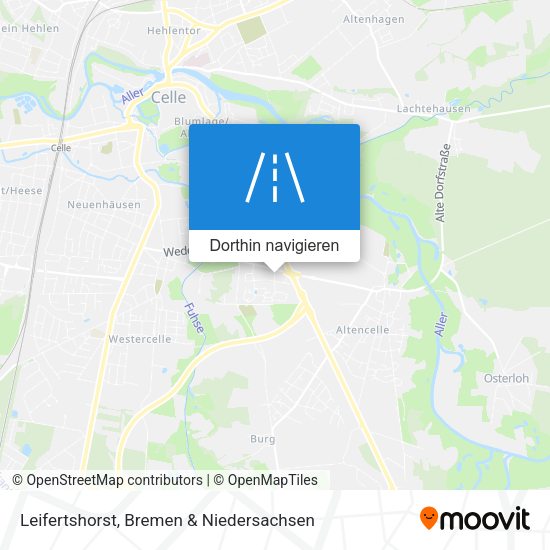 Leifertshorst Karte