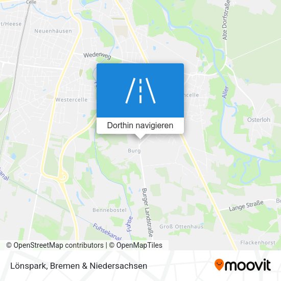 Lönspark Karte