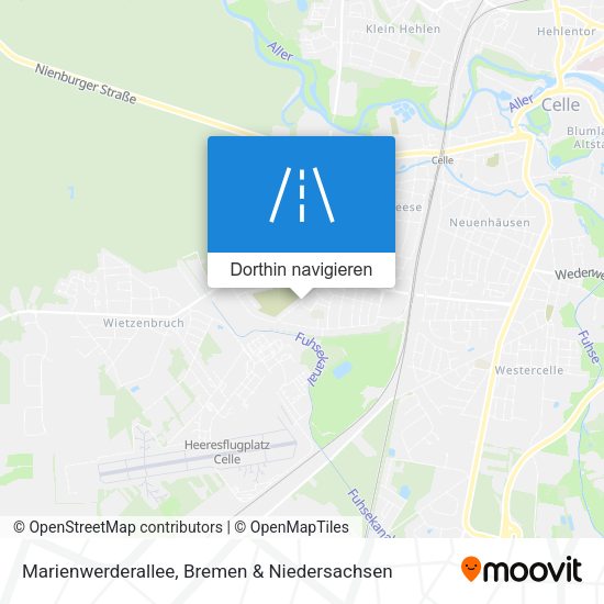 Marienwerderallee Karte
