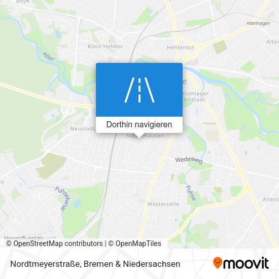 Nordtmeyerstraße Karte