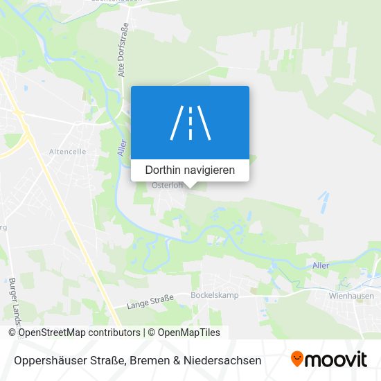 Oppershäuser Straße Karte