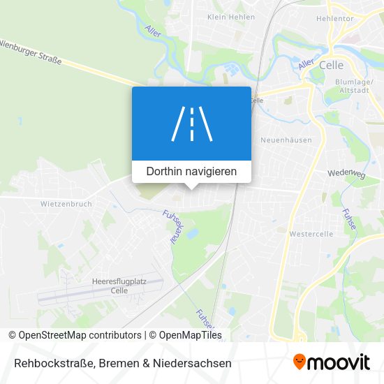 Rehbockstraße Karte