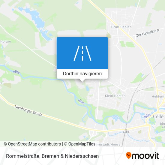 Rommelstraße Karte