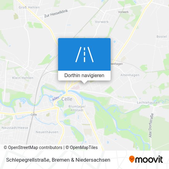 Schlepegrellstraße Karte