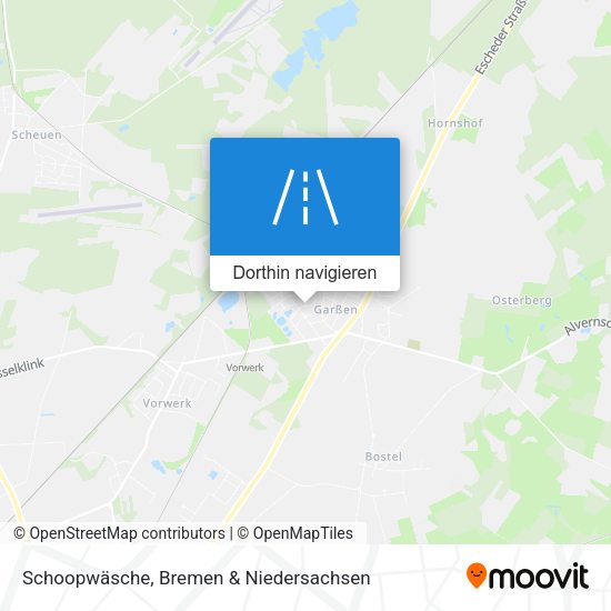Schoopwäsche Karte