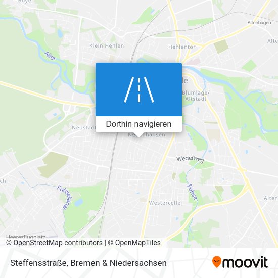 Steffensstraße Karte