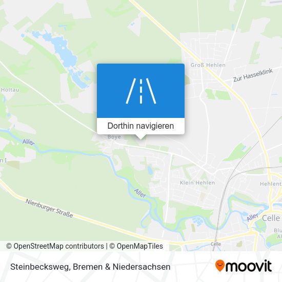 Steinbecksweg Karte