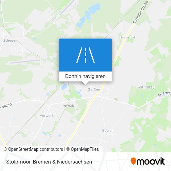 Stölpmoor Karte